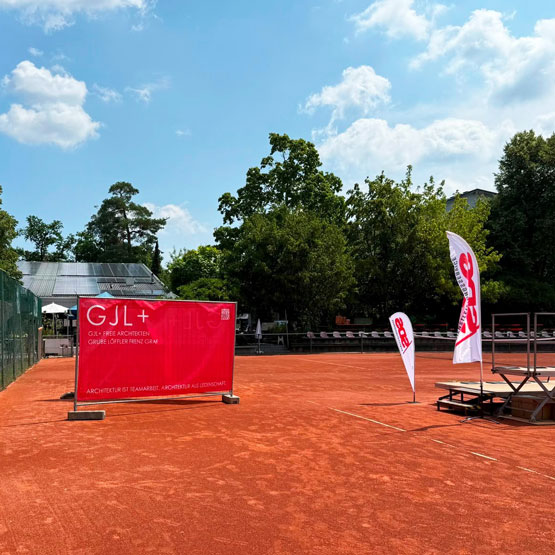 GJL+ Freie Architekten, Sponsoring Tennis, Foto: GJL+ Freie Architekten
