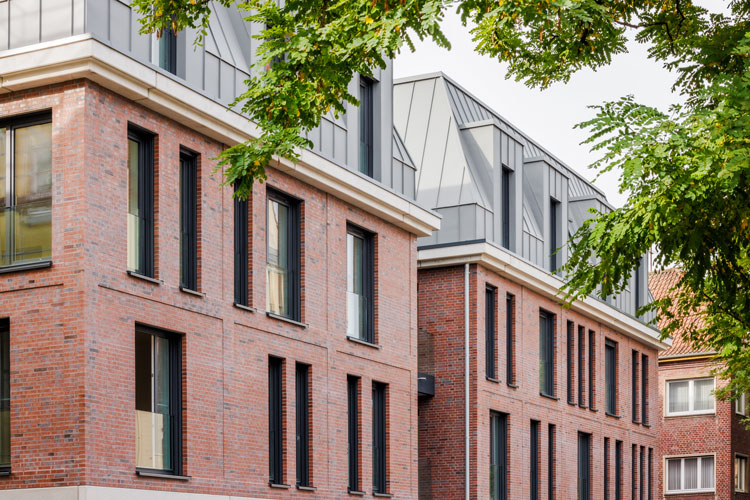 GJL+ Freie Architekten, Wohn- und Geschäftskomplex Kökerstraße, Gütersloh, Foto: Kai Ostermann