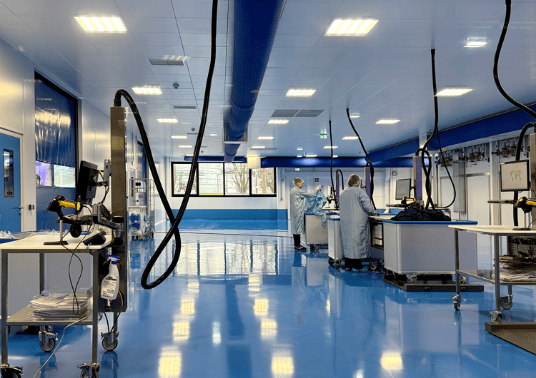 GJL+ Freie Architekten, Elis Cleanroom, Mannheim, vorher, Foto: GJL+