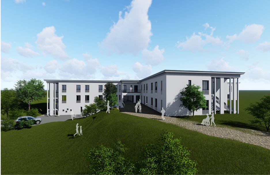 GJL+ Architekten, Seniorenzentrum Haus am See, Saarbrücken, Visualisierung: GJL+ Freie Architekten