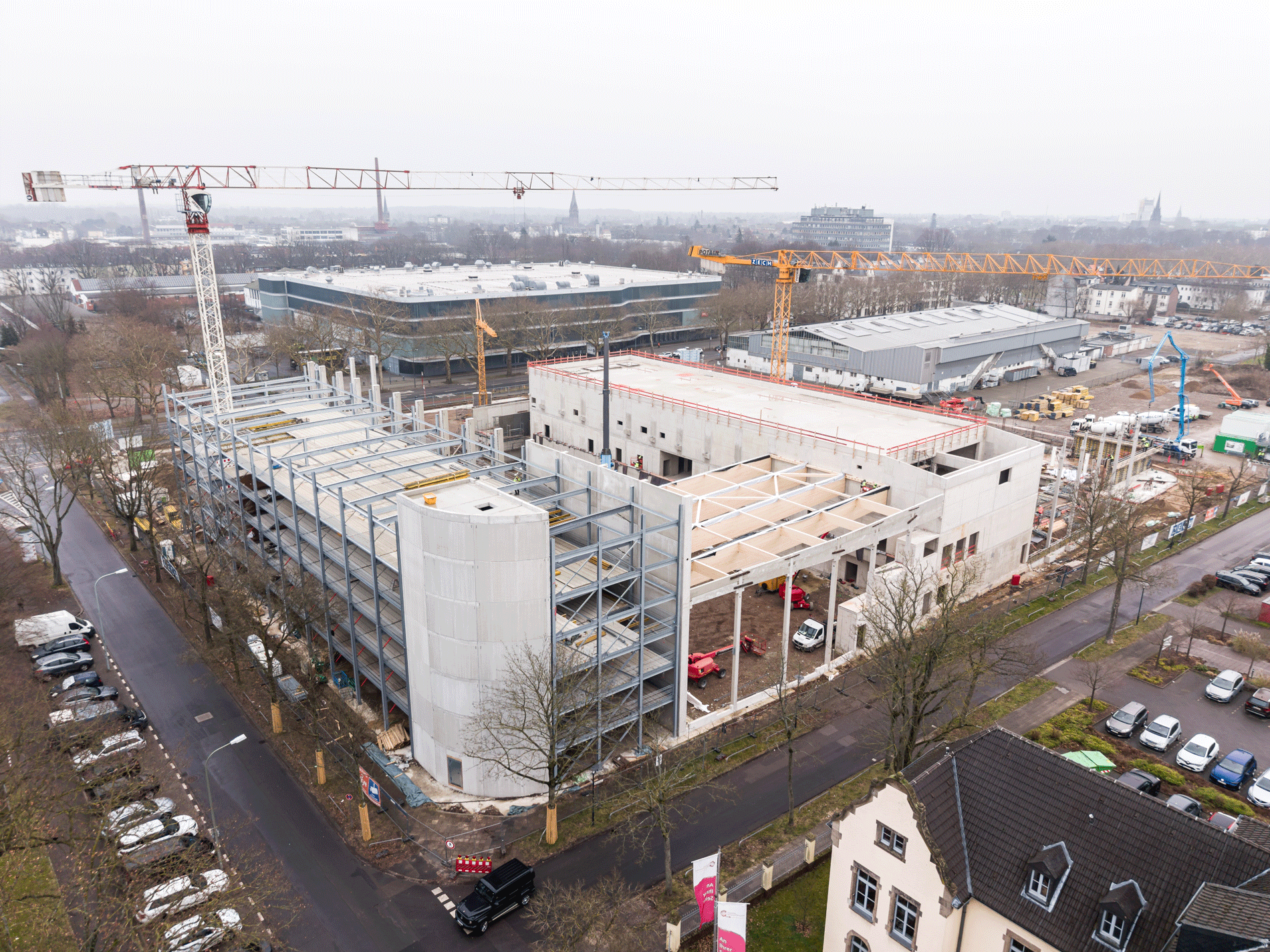 GJL+ Freie Architekten, Rheinlandhallen Krefeld, Dach, Foto: Kai Ostermann
