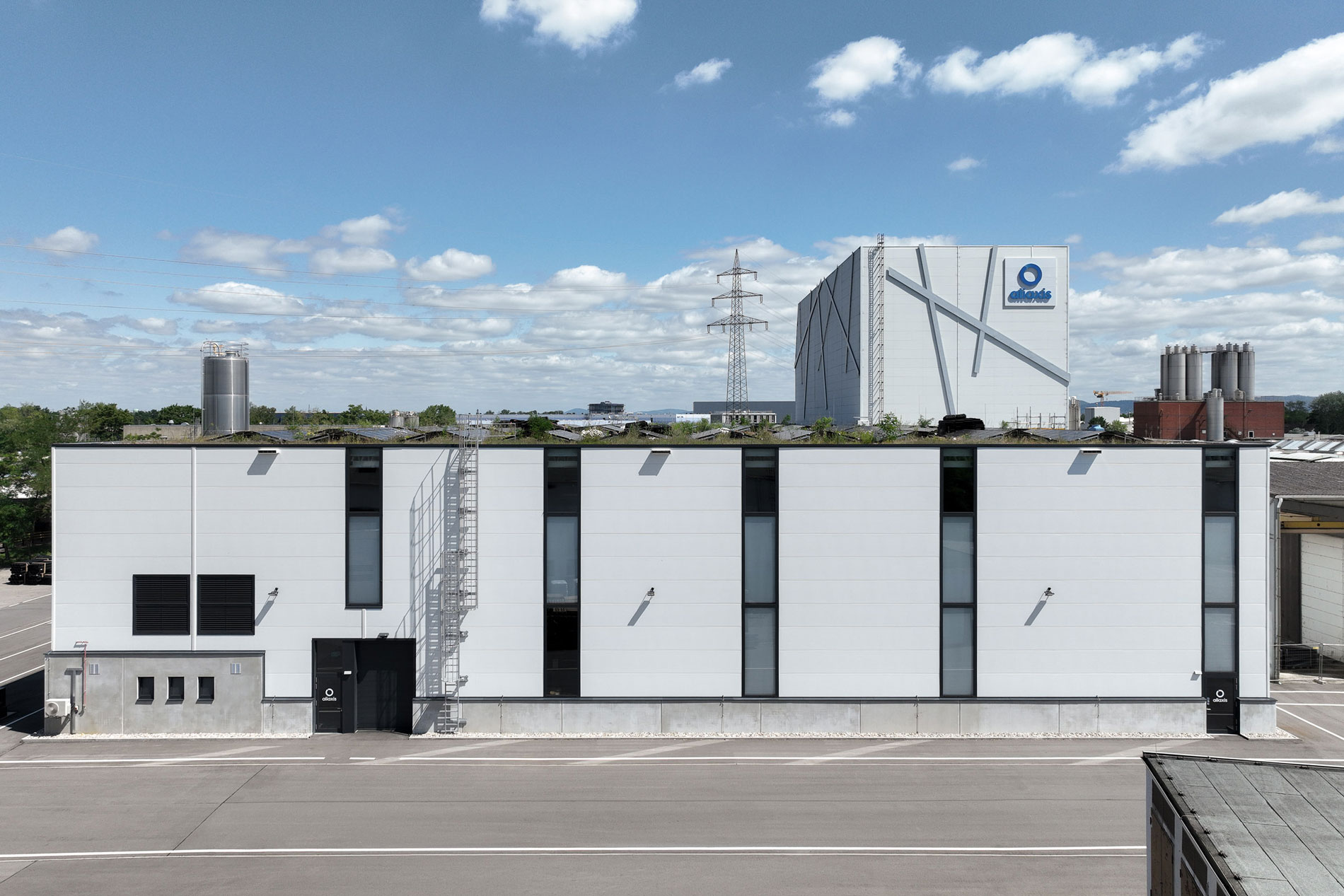 GJL+ Freie Architekten, Produktionshalle, Aliaxis Deutschland, Mannheim, Foto: Nikolay Kazakov
