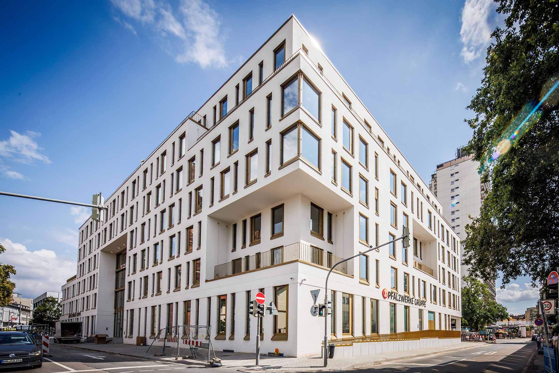 GJL+ Freie Architekten- Neubau Verwaltungsgebäude der Pfalzwerke Gruppe