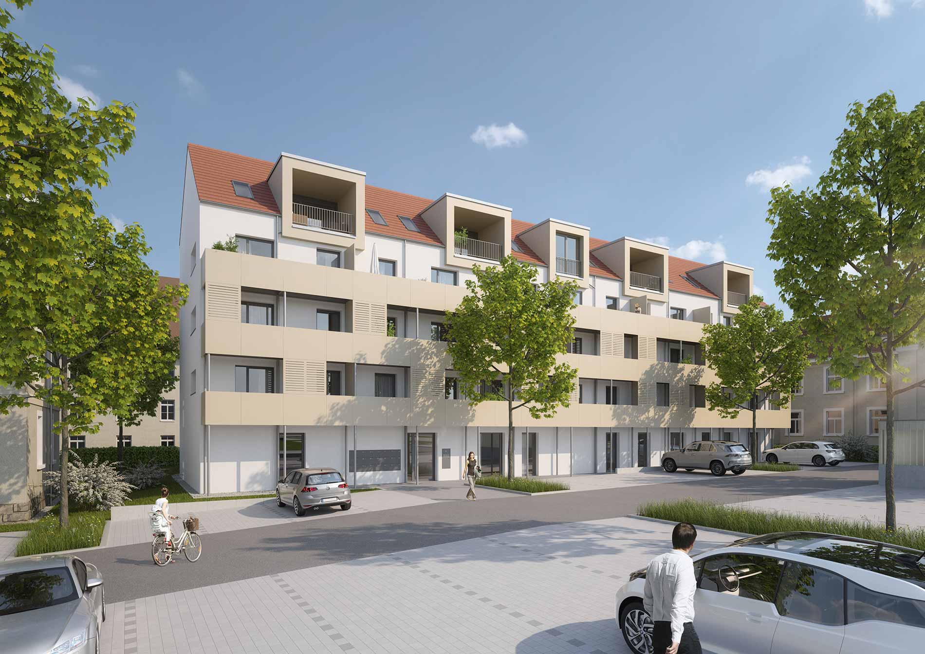 GJL Architekten- Von Richthofen Park - Neubau 